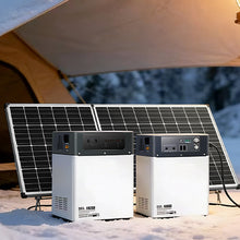 Load image into Gallery viewer, 500W 1000Wh All In One Energy Storage Battery+Inverter Portable Power Station
